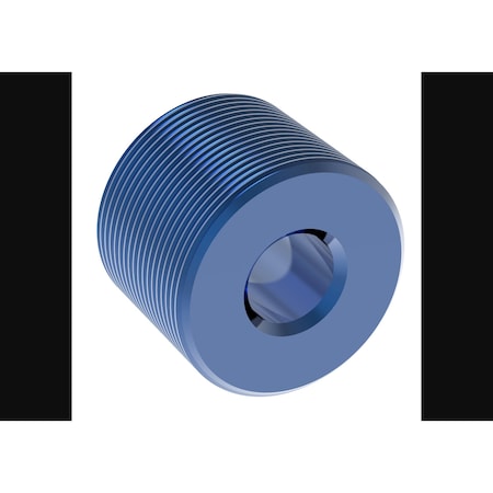Aeroquip 3/8 Inch Thread, Anodized, Blue, Set Of 2 FCM3687